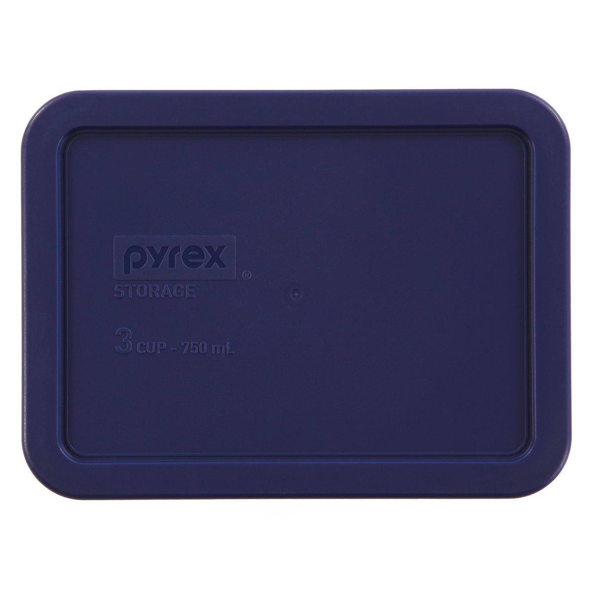 Pyrex Pyrex® Blue Lid for 3-cup Rectangular Food Storage Container
